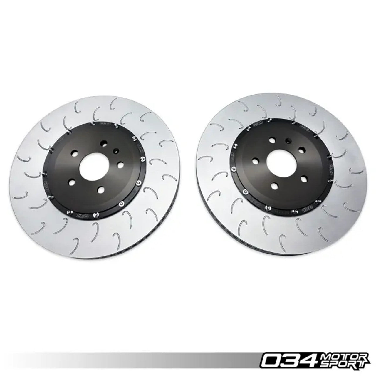 034Motorsport 2-Piece Floating Front Brake Rotor Upgrade Kit - RS3 8Y