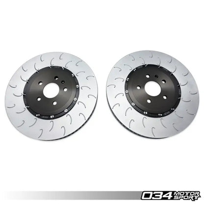 034Motorsport 2-Piece Floating Front Brake Rotor Upgrade Kit - RS3 8Y