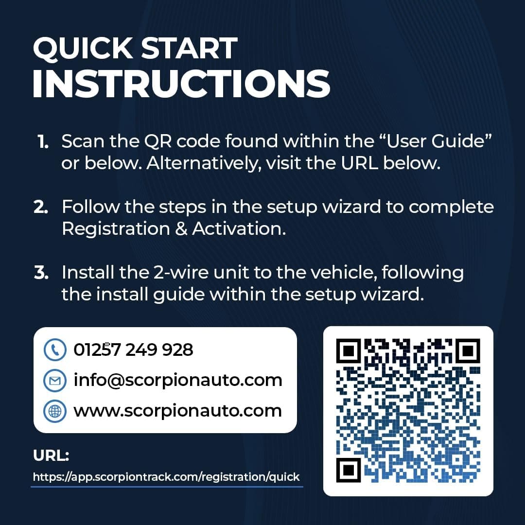 Scorpion Self Instal OBD Tracker