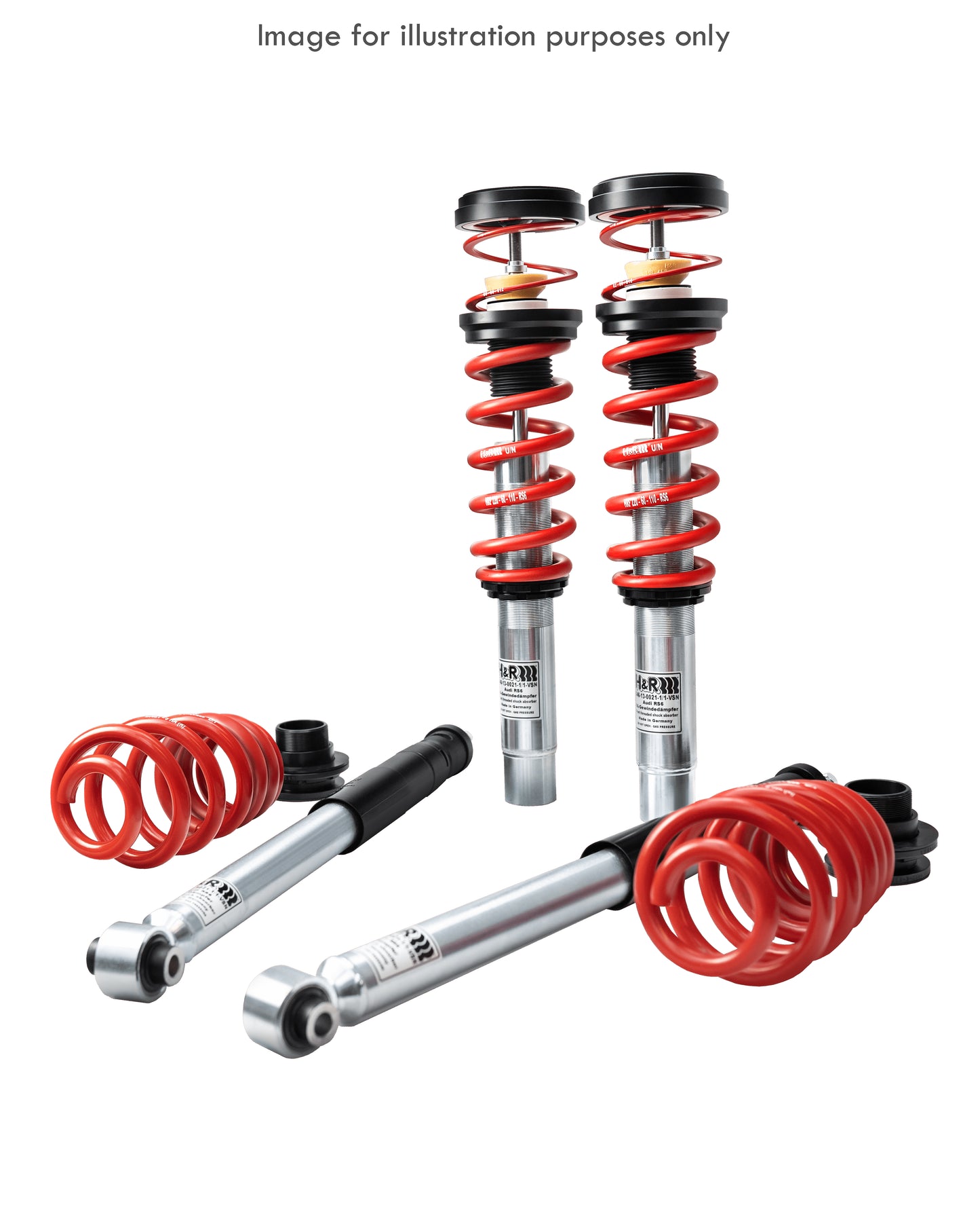 H&R Monotube Coilover Kit - VW Caddy 2K